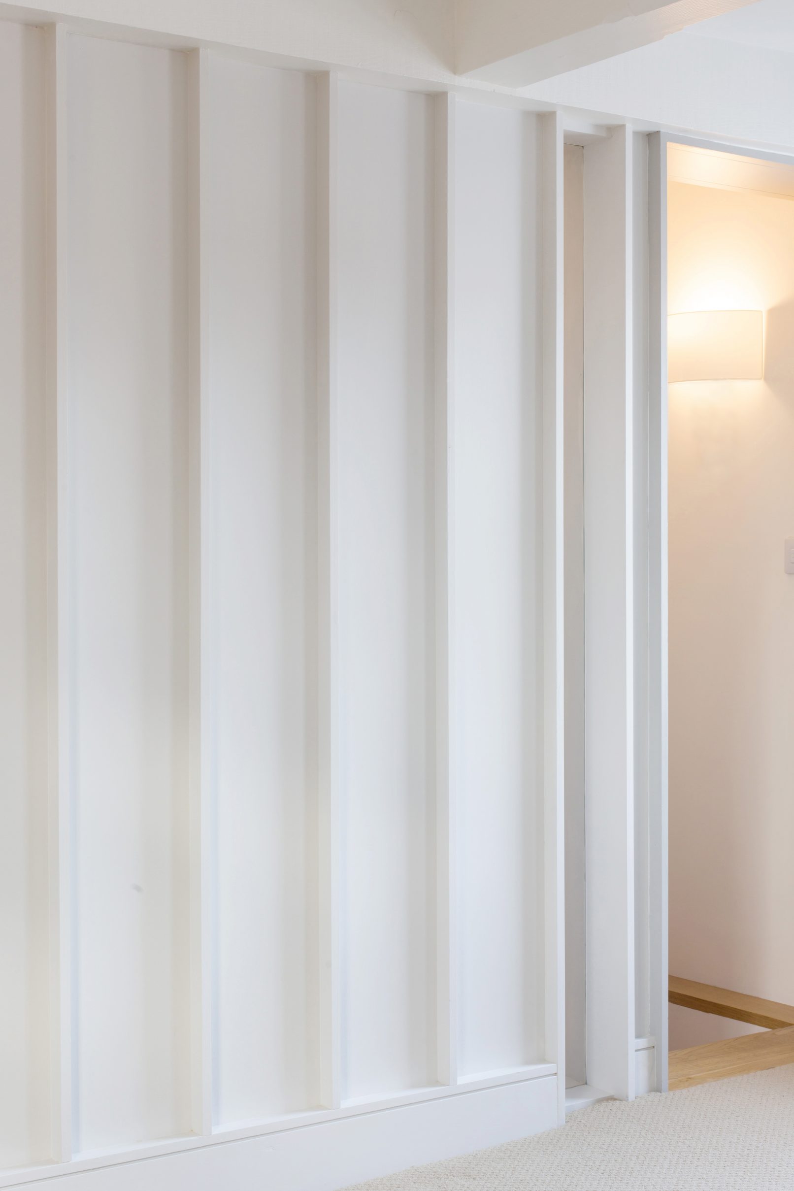 Ocean View, Robin Hood's Bay. Wall Panelling