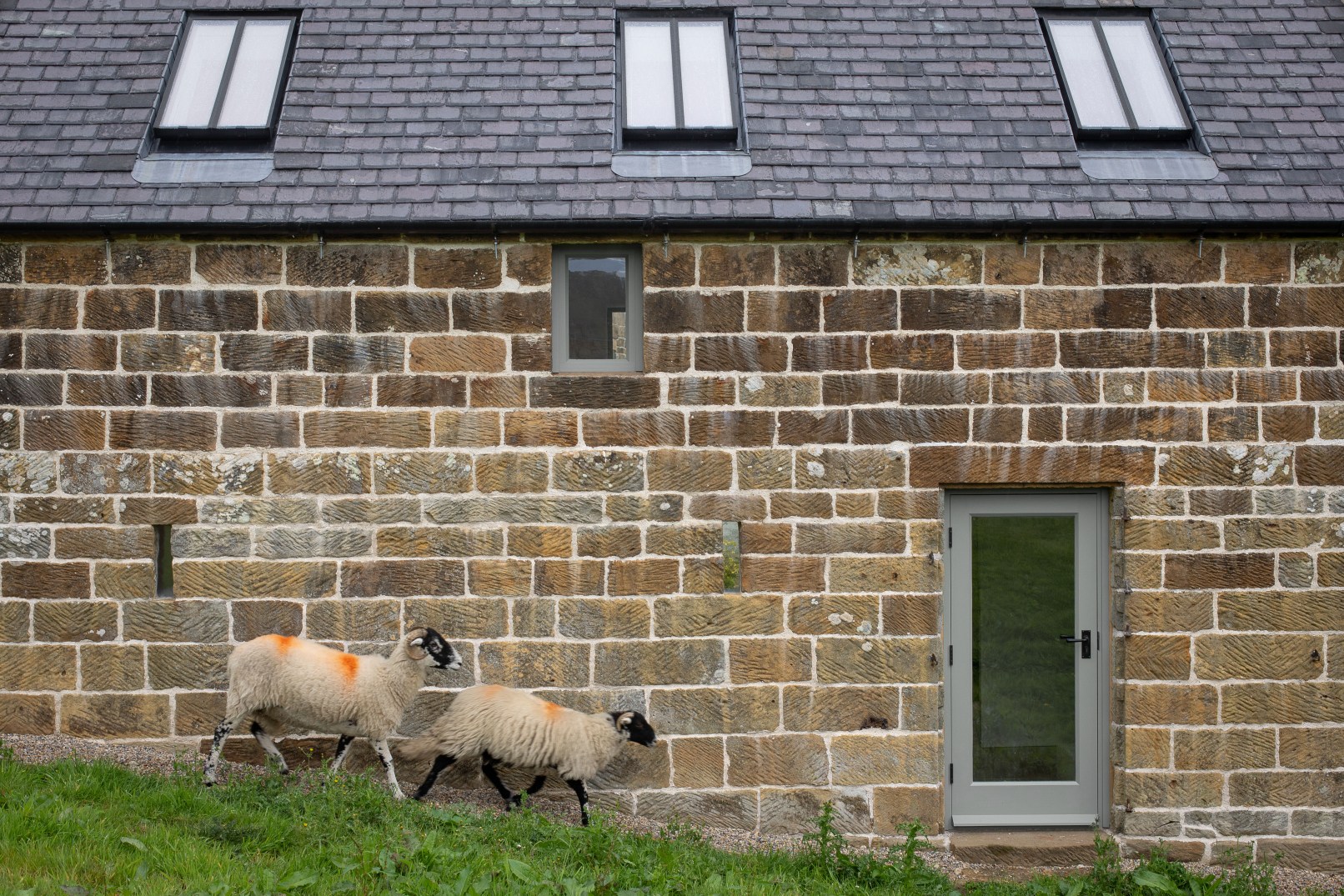 Forest Lodge Farm, Castleton. Cart Shed Exterior View