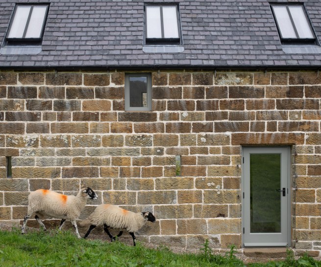Forest Lodge Farm, Castleton. Cart Shed Exterior View
