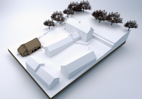 Forest Lodge Farm, Castleton. Site model