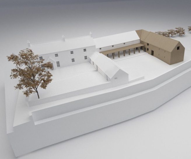 The Grange, Hotham. Model View