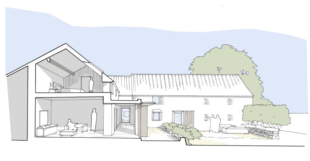 The Grange, Hotham. Section