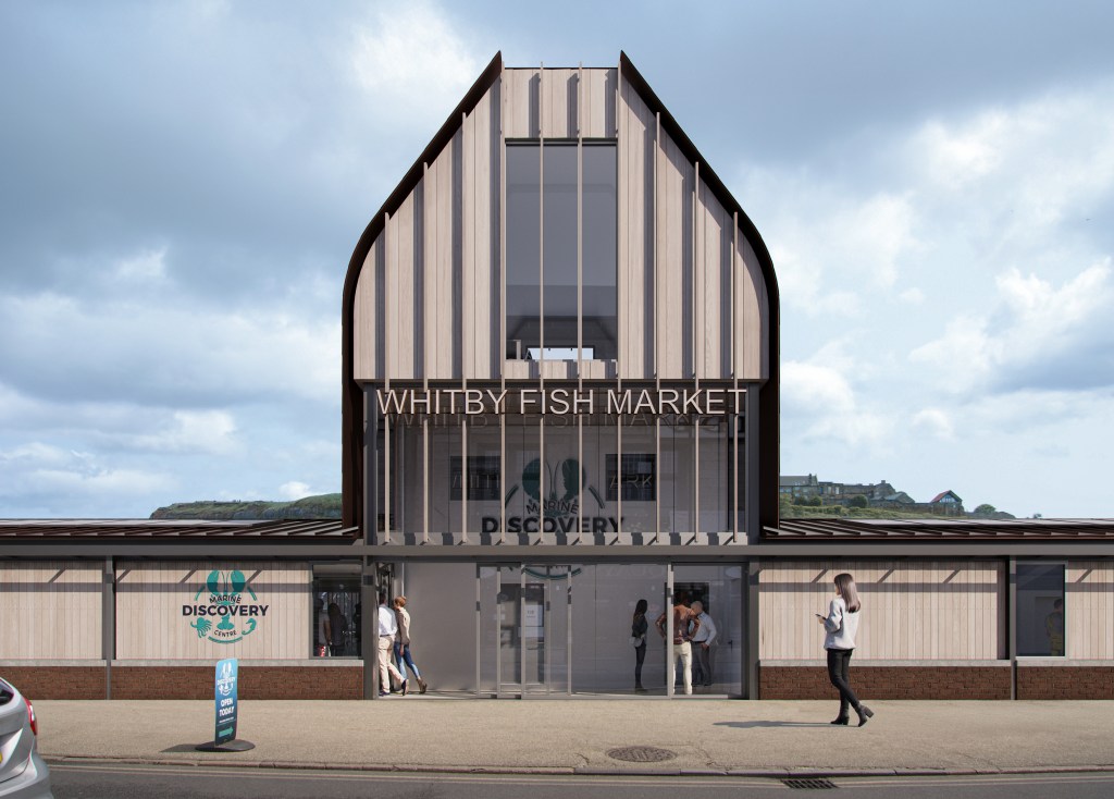 Fish Market, Whitby. Watchtower Extension Front Elevation