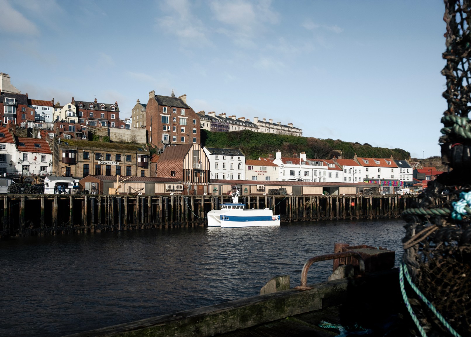 Fish Market, Whitby. Rear Elevation