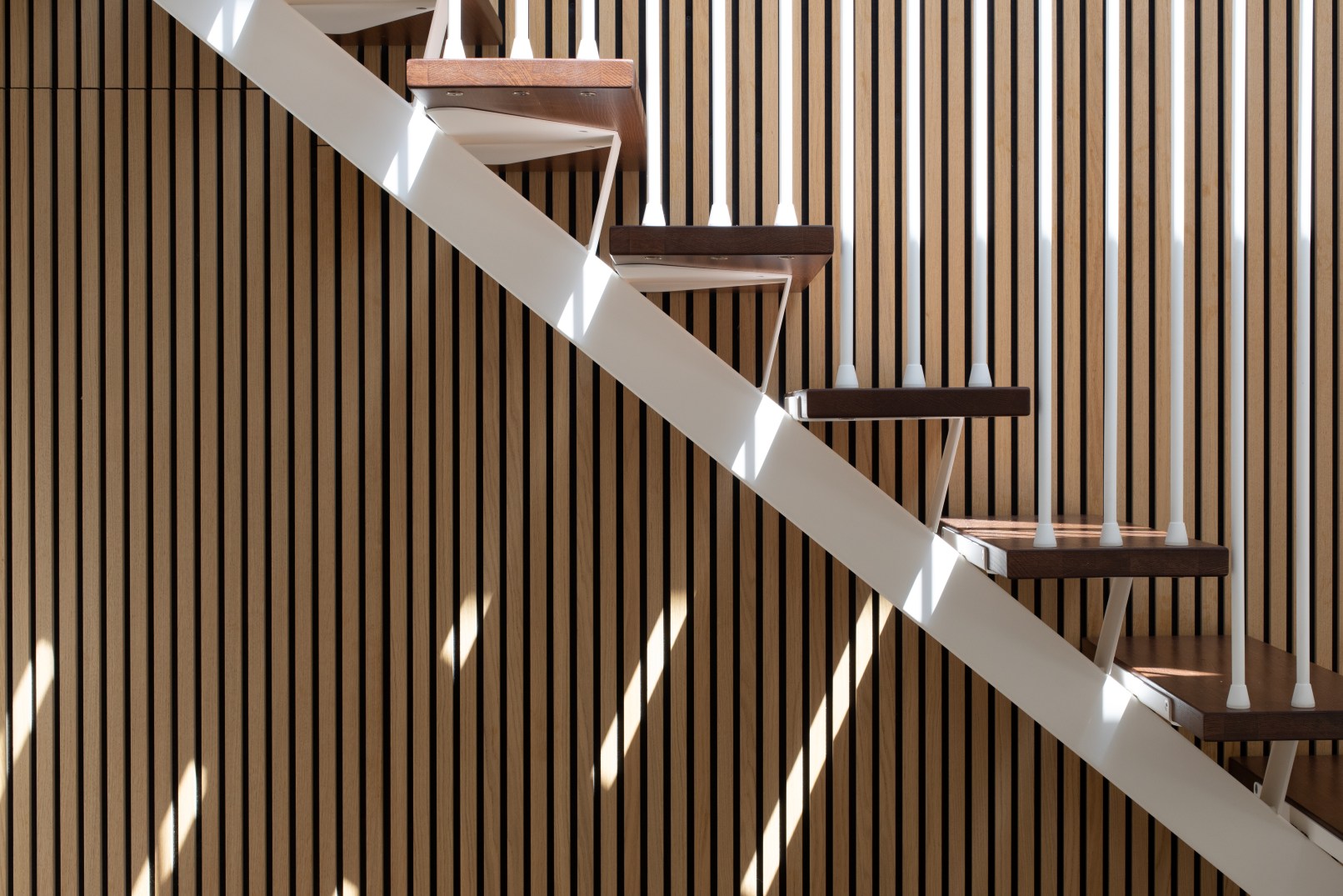 Ladywood Mead, Roundhay, Leeds. New Stair Detail