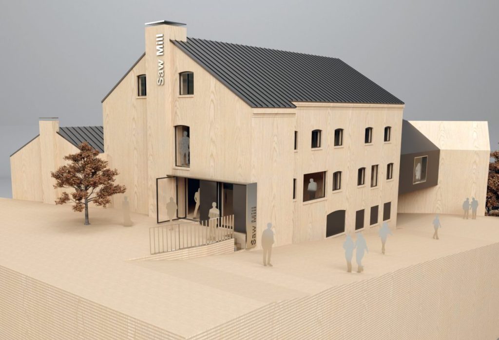 Victoria Mill, Bridlington. Model View